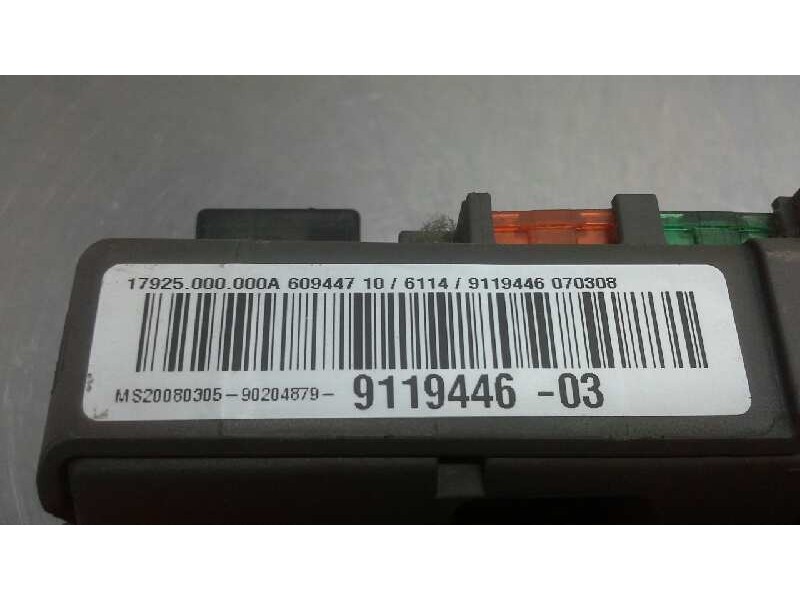 Recambio de caja fusibles para bmw serie 3 berlina (e90) 320d referencia OEM IAM 9119446-03  