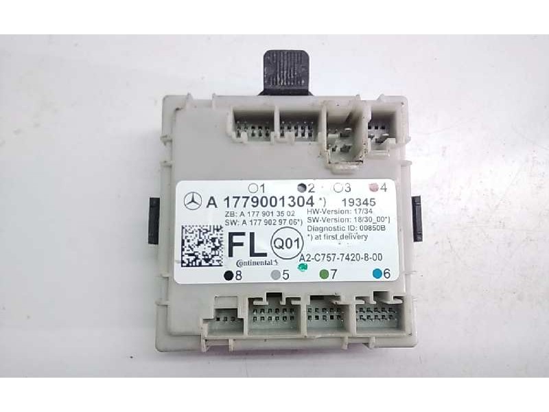 Recambio de centralita cierre para mercedes clase a berlina (bm 177) a 200 d (117.112) referencia OEM IAM A17779001304  