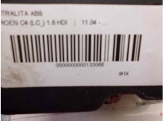 Recambio de centralita abs para citroen c4 berlina 1.6 16v hdi referencia OEM IAM    2