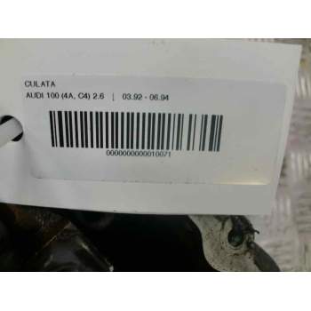 Recambio de culata para audi 100 berlina (c4) 2.6 v6 cat (abc) referencia OEM IAM H6WWO  107625
