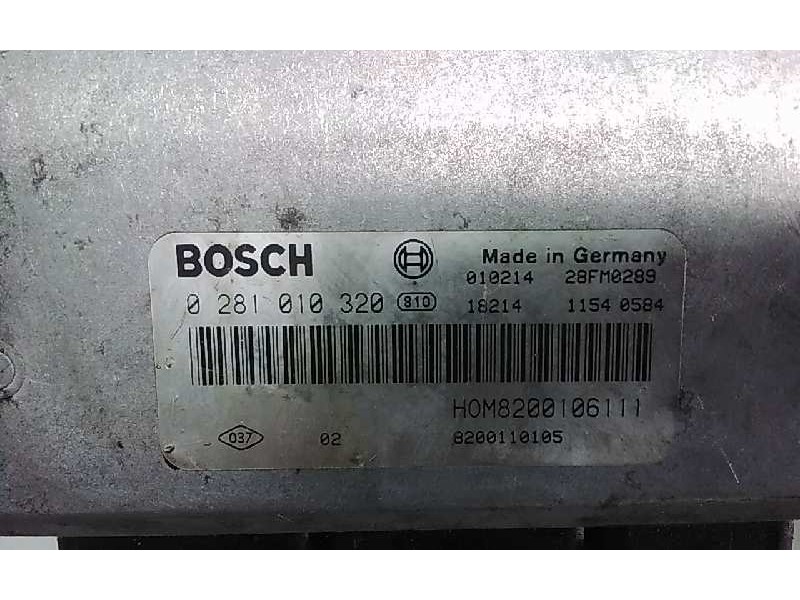 Recambio de centralita motor uce para nissan interstar (x70) 2.2 dci diesel cat referencia OEM IAM 0281010320 SIDAMON 8200110105