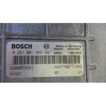 Recambio de centralita motor uce para renault megane i coupe fase 2 (da..) 1.9 dti diesel cat referencia OEM IAM 0281001969 8200