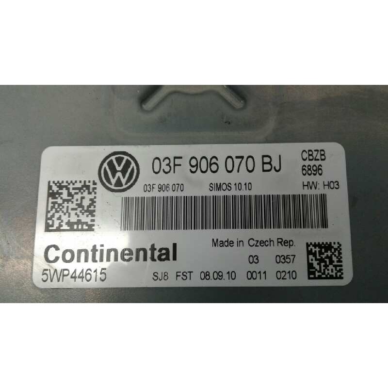 Recambio de centralita motor uce para volkswagen golf vi (5k1) advance referencia OEM IAM  179 