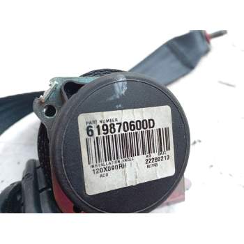 Recambio de cinturon seguridad trasero derecho para nissan juke (f15) 1.5 dci referencia OEM IAM 619870600D  