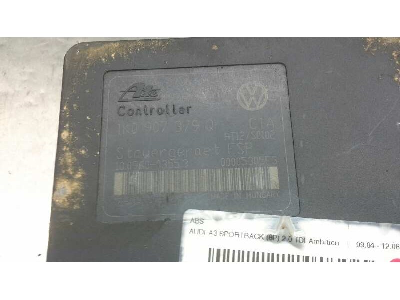 Recambio de abs para audi a3 sportback (8p) 2.0 tdi ambition referencia OEM IAM 1K0614517M  
