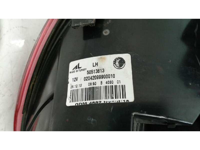 Recambio de piloto trasero izquierdo para alfa romeo giulietta (191) distinctive referencia OEM IAM   