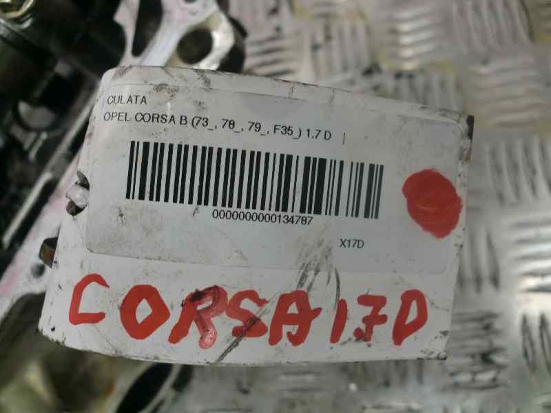 Recambio de culata para opel corsa b 1.7 diesel referencia OEM IAM E13  