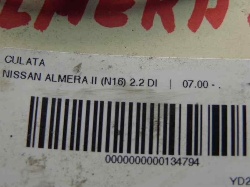 Recambio de culata para nissan almera (n16/e) 2.2 16v turbodiesel cat referencia OEM IAM   