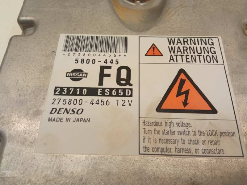 Recambio de centralita motor uce para nissan x-trail (t30) titanium referencia OEM IAM 23710ES65D 5800-445 275800-4456
