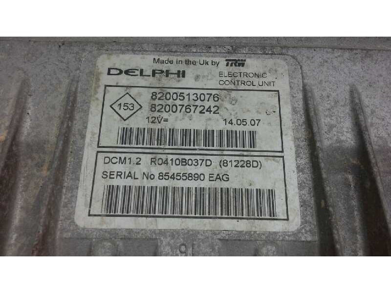 Recambio de centralita motor uce para renault clio ii fase ii (b/cb0) referencia OEM IAM 85455890EAG 253 