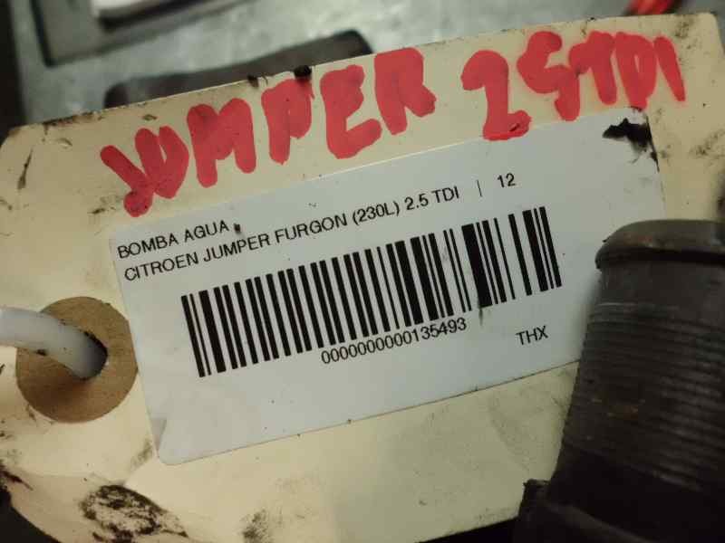 Recambio de bomba agua para citroen jumper caja cerrada (1) 2.5 tdi referencia OEM IAM   
