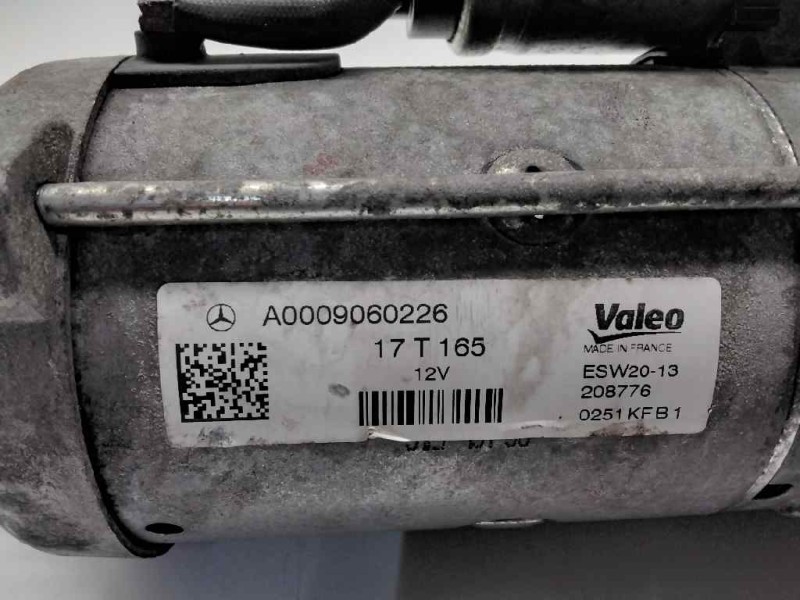 Recambio de motor arranque para mercedes vito tourer (447) 109/111 cdi extralang (447.705) referencia OEM IAM A0009060226 0251KF