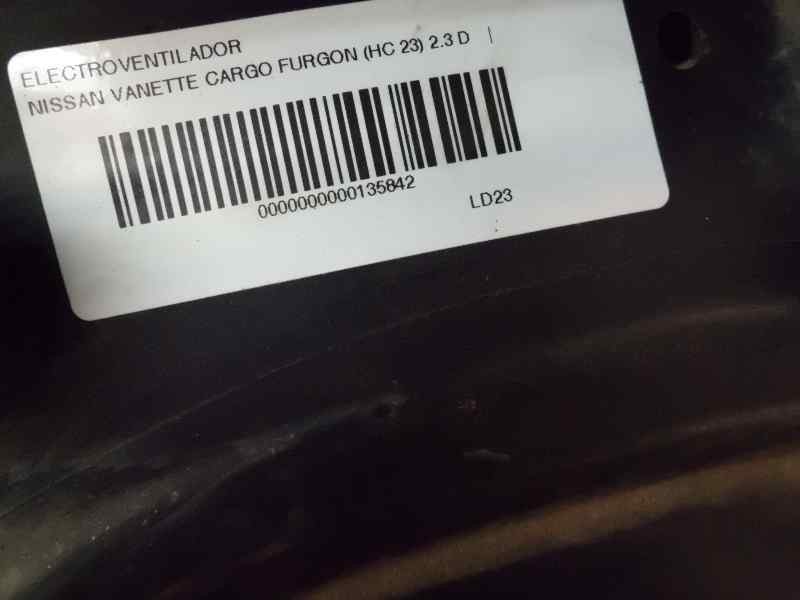 Recambio de electroventilador para nissan vanette cargo (hc23) referencia OEM IAM 214819C001  