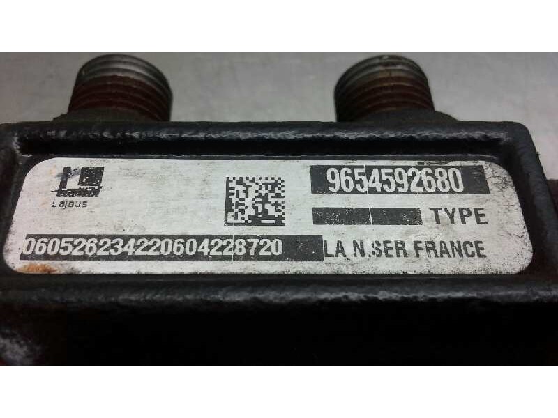 Recambio de rampa inyectora para citroen xsara picasso 1.6 hdi 90 sx top referencia OEM IAM 9654592680  