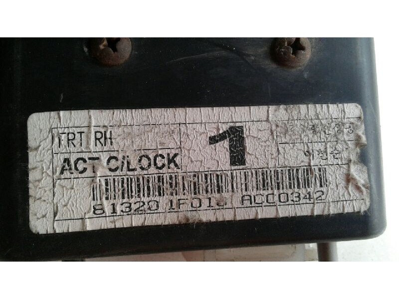 Recambio de cerradura puerta delantera izquierda para kia sportage lx referencia OEM IAM   