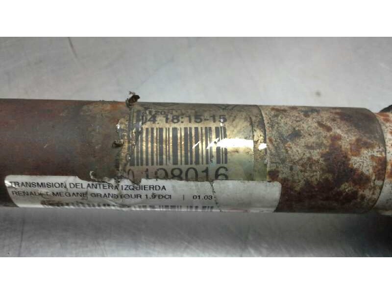 Recambio de transmision delantera izquierda para renault megane ii familiar 1.9 dci diesel referencia OEM IAM 8200626043  