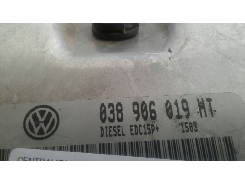 Recambio de centralita motor uce para skoda fabia familiar (6y5) comfort referencia OEM IAM 038906019AF  