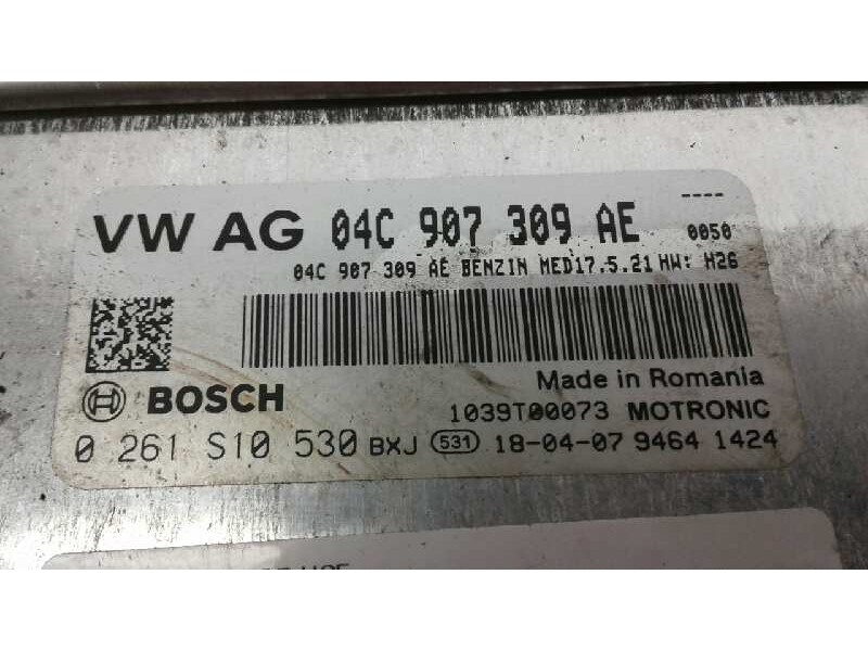 Recambio de centralita motor uce para seat toledo (kg3) reference referencia OEM IAM 04C907309AE 333 