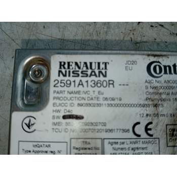 Recambio de modulo electronico para renault zoe furgoneta/hatchback (bfm_) electric (bfma, bfmb) referencia OEM IAM 2591A1360R  