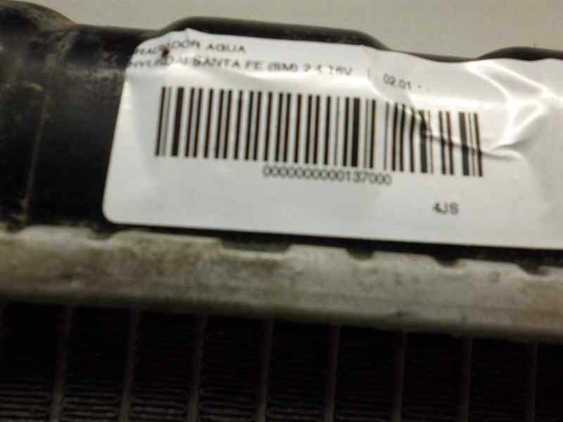 Recambio de radiador agua para hyundai santa fe (sm) 2.4 gls referencia OEM IAM   