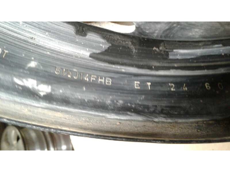 Recambio de llanta hierro para citroen zx 1.9 d avantage referencia OEM IAM 144TORNILLOS  