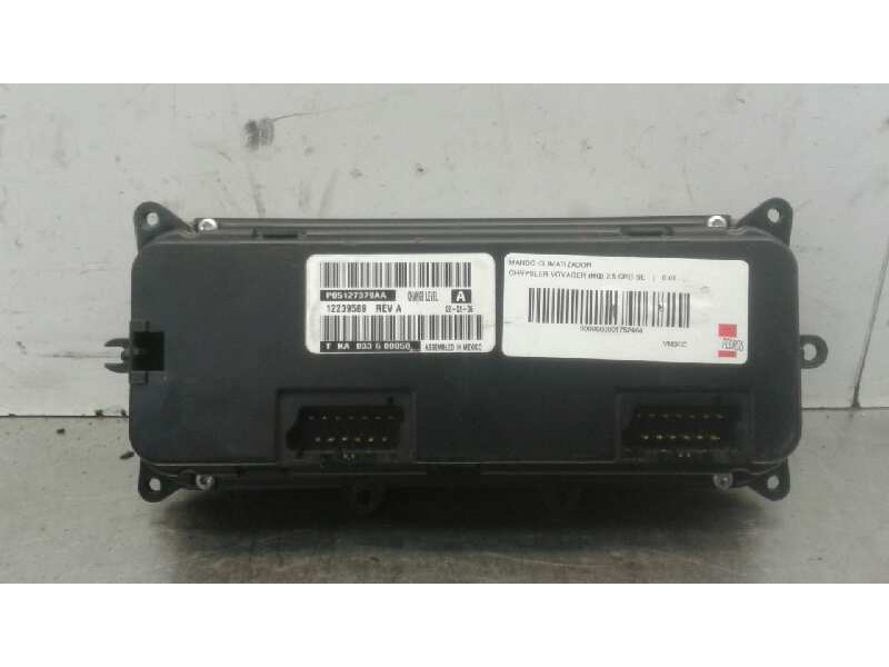 Recambio de mando climatizador para chrysler voyager (rg) 2.5 crd se referencia OEM IAM 12239589  