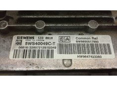 Recambio de centralita motor uce para citroen berlingo 2.0 hdi 600 furg. referencia OEM IAM 9647423380 330 5WS40049CT 2