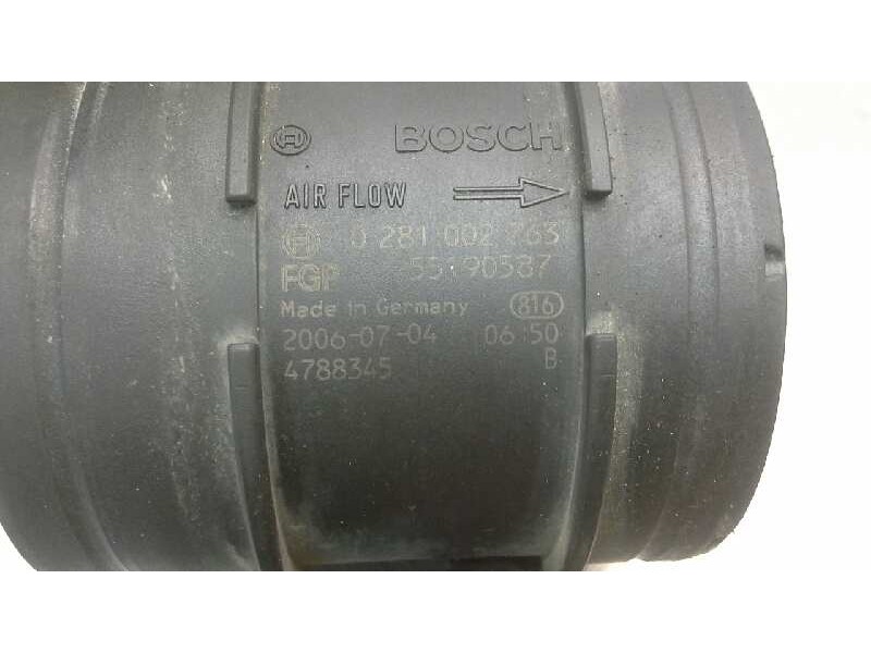 Recambio de caudalimetro para fiat ducato caja cerrada 35 (06.2006 =>) l1h1 120 multijet referencia OEM IAM 0281002763 55190587 