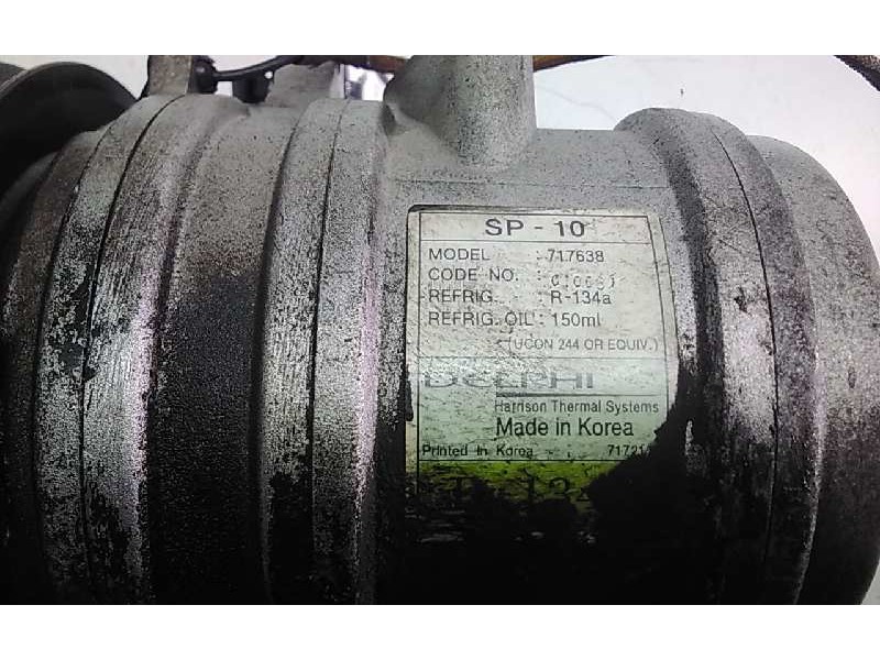 Recambio de compresor aire acondicionado para opel astra f berlina merit referencia OEM IAM 717638  