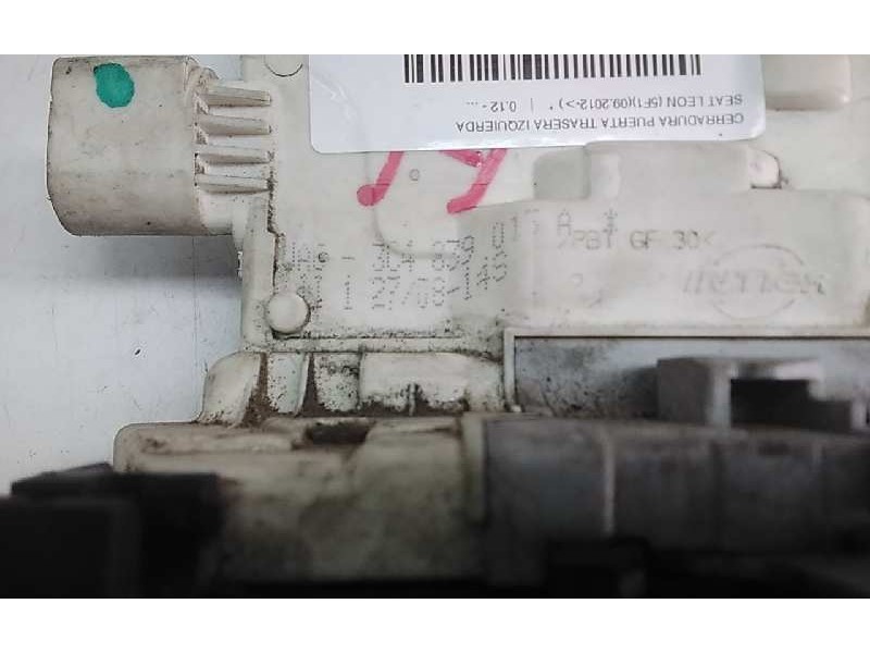 Recambio de cerradura puerta trasera izquierda para seat leon (5f1) referencia OEM IAM 3C4839015A  