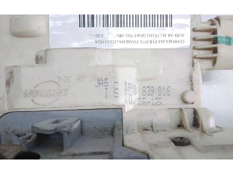 Recambio de cerradura puerta trasera izquierda para audi a4 allroad quattro (8k) referencia OEM IAM 1P0839016  