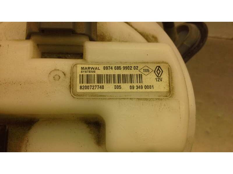 Recambio de aforador para renault clio iii exception referencia OEM IAM 8200727740  