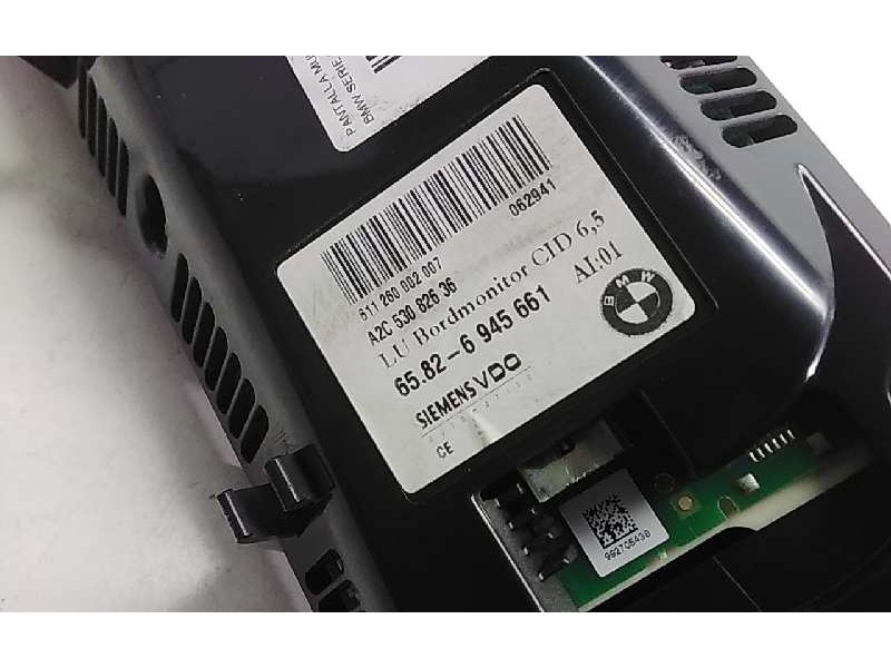 Recambio de pantalla multifuncion para bmw serie 5 berlina (e60) 530i referencia OEM IAM 6945661  