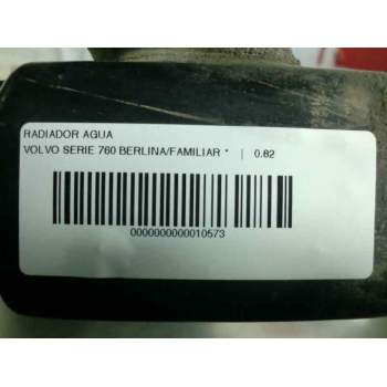 Recambio de radiador agua para volvo serie 760 berlina/familiar referencia OEM IAM   108003