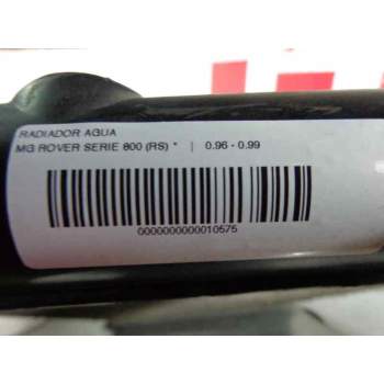 Recambio de radiador agua para mg serie 800 (rs) referencia OEM IAM   108005
