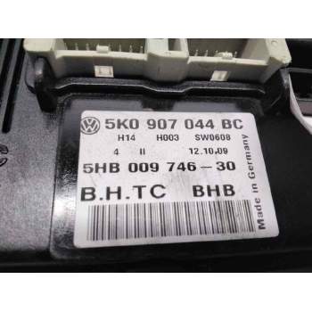 Recambio de mando climatizador para volkswagen golf vi (5k1) advance referencia OEM IAM 5K0907044BC  