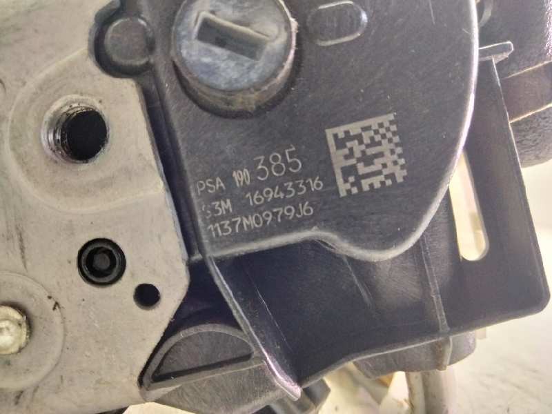 Recambio de cerradura puerta delantera izquierda para citroen c4 cactus 1.6 blue-hdi fap referencia OEM IAM 190385  