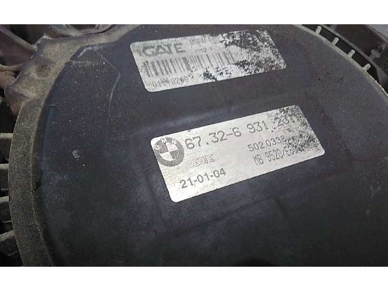 Recambio de electroventilador para bmw serie 5 berlina (e60) 530i referencia OEM IAM 67326931231  