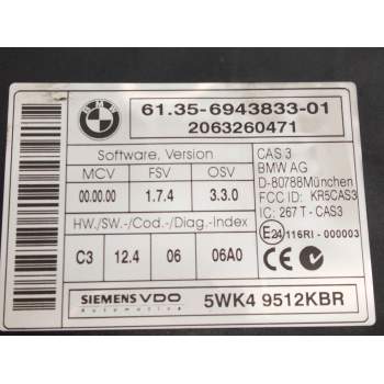 Recambio de control de modulo para bmw x5 (e70) 3.0 3.0d referencia OEM IAM 694383301  