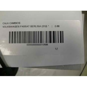 Recambio de caja cambios para volkswagen passat variant (3a5) 1.9 tdi referencia OEM IAM 1Z  108012
