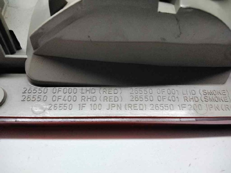 Recambio de piloto trasero derecho paragolpes para nissan terrano/terrano.ii (r20) referencia OEM IAM 265500F400 INGLES 