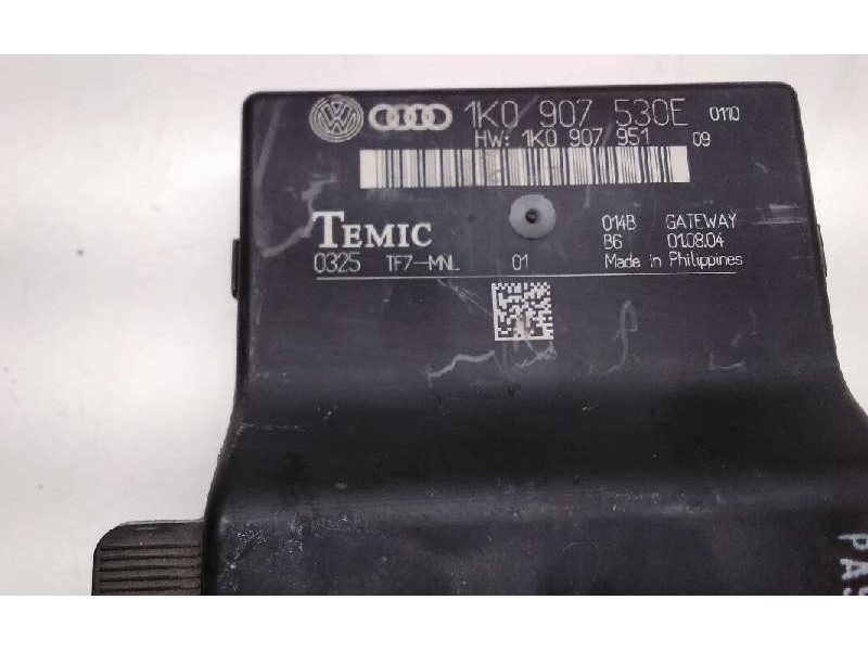 Recambio de caja fusibles para volkswagen caddy ka/kb (2k) furg. referencia OEM IAM 1K0907530E  