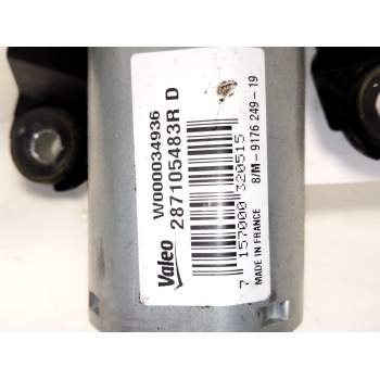 Recambio de motor limpia trasero para renault zoe furgoneta/hatchback (bfm_) electric (bfma, bfmb) referencia OEM IAM 287105483R
