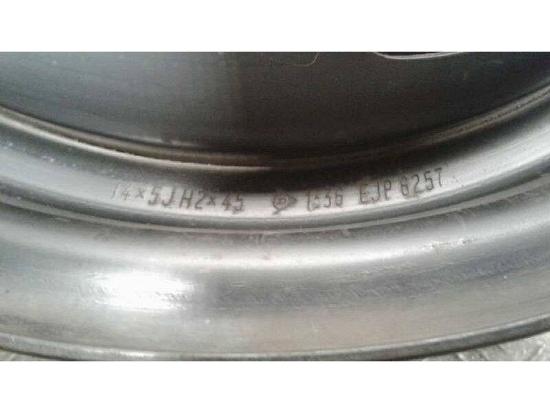 Recambio de llanta hierro para honda civic berlina 3/4 (ej/ek) 1.4 s 3 berlina (ej9) referencia OEM IAM 14PULGADAS4TORNILLOS  