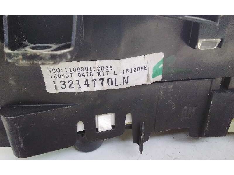 Recambio de cuadro instrumentos para opel meriva 1.7 16v cdti referencia OEM IAM 13214770LN  