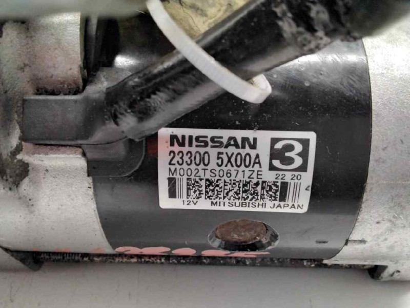 Recambio de motor arranque para nissan cabstar 09.06 cabstar 35.xx cabina simple cabina individual referencia OEM IAM 233005X00A