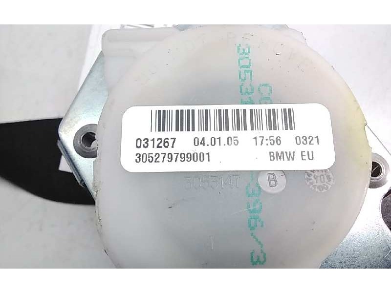 Recambio de cinturon seguridad trasero derecho para bmw serie 3 berlina (e90) 320d referencia OEM IAM 305279799001  