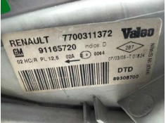 Recambio de faro derecho para opel vivaro combi 2.7t corto referencia OEM IAM 7700311372 91165720  2