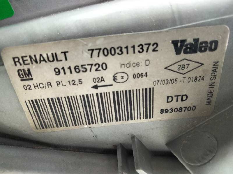 Recambio de faro derecho para opel vivaro combi 2.7t corto referencia OEM IAM 7700311372 91165720 