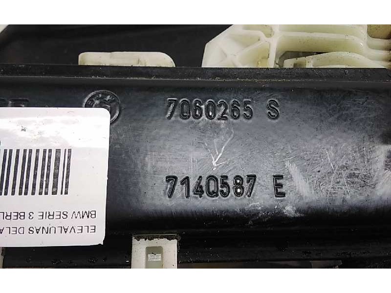Recambio de elevalunas delantero izquierdo para bmw serie 3 berlina (e90) 320d referencia OEM IAM 51337140587  